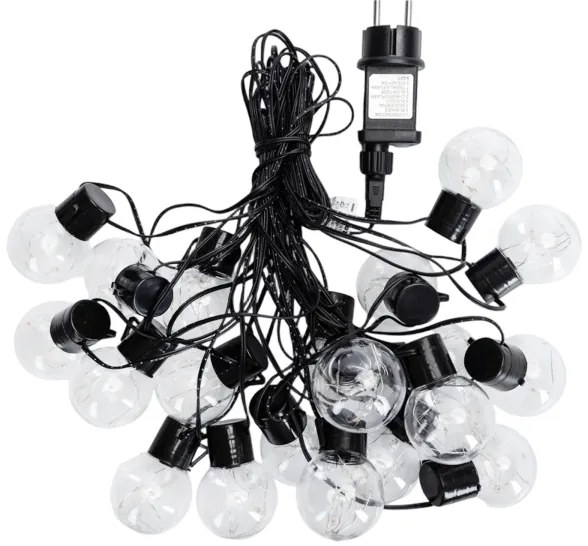 Aigostar - Ghirlandă LED decorativă pentru exterior 160xLED/3,6W/230V 10m IP44 alb cald