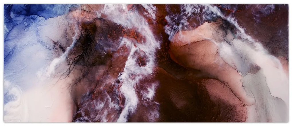 Tablou - Marmură violet N⁰3 (120x50 cm)