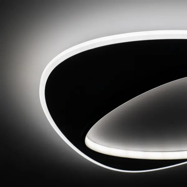 Brilagi - Plafonieră LED reglabilă FLARE 70W/230V 3000/4000/6000K, cu telecomandă