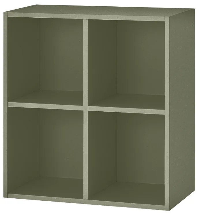 Boxie dulap de perete deschis 80x80x37 cm verde