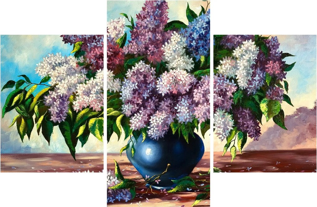 Tablou - Buchet de liliac (90x60 cm)