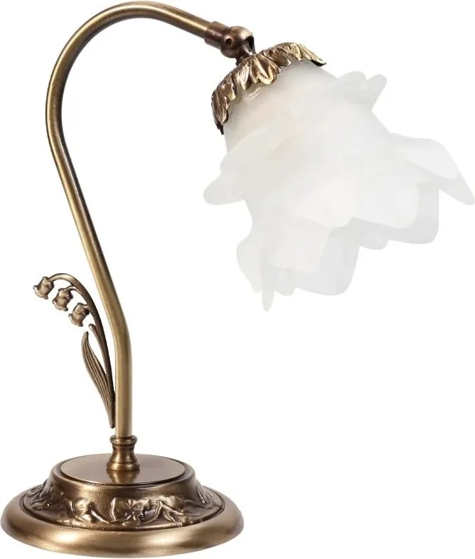 Veioza, Lampa de masa stil Art Nouveau Floral