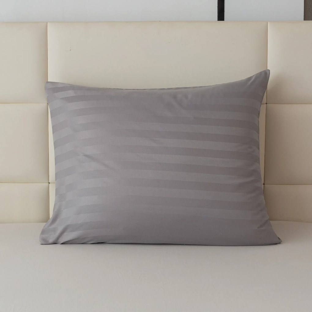 Husa de perna JASMINE 70x90 cm gri deschis, buzunar hotelier