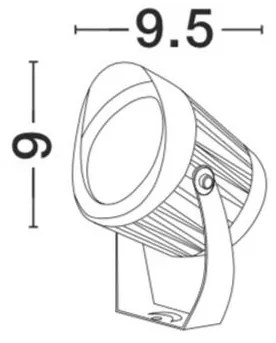 Proiector LED iluminat exterior IP65 NORTH NVL-9240677