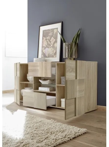 Comodă SERIAN stejar Sonoma