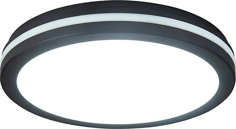 Prezent 70334 - Corp de iluminat LED de tavan pentru exterior GARDEN/20W/230V IP65, negru, compatibil cu dimmer