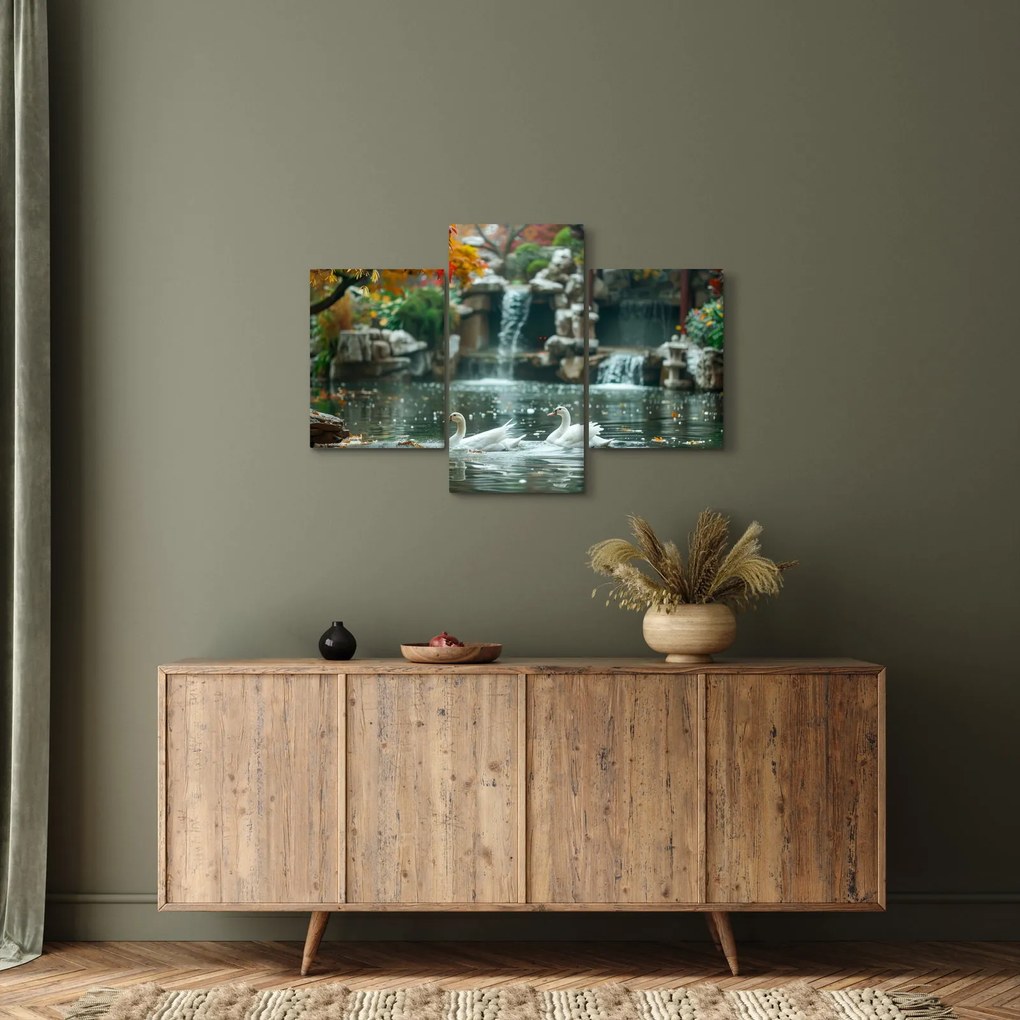 Tablou - iaz asiatic (90x60 cm)