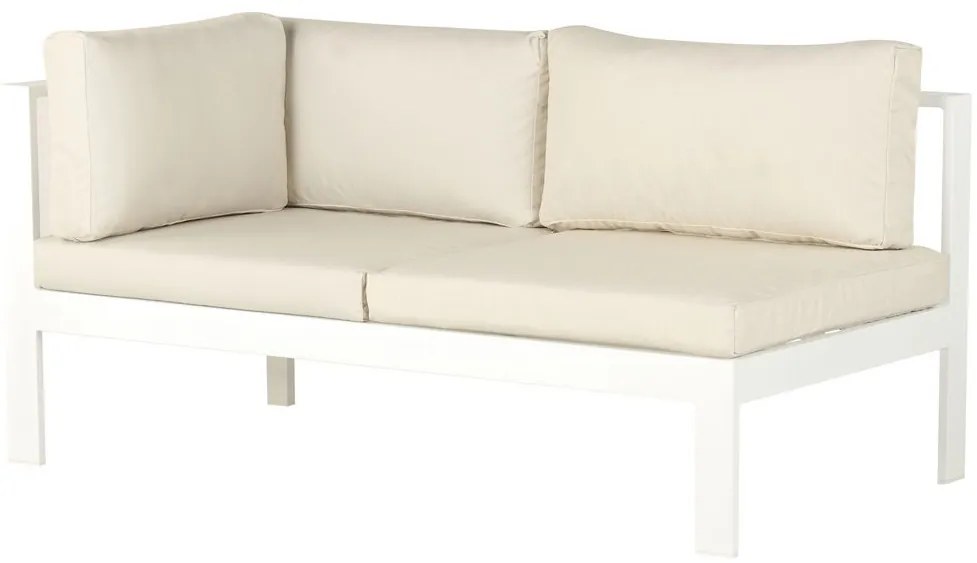 Set mobilier de grădină Mesza (Alb + bej). 1081373
