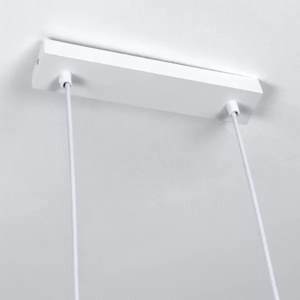 Brilagi - Lustra LED RGBW reglabilă pe cablu SELE 4xGU10/6,5W/230V albă