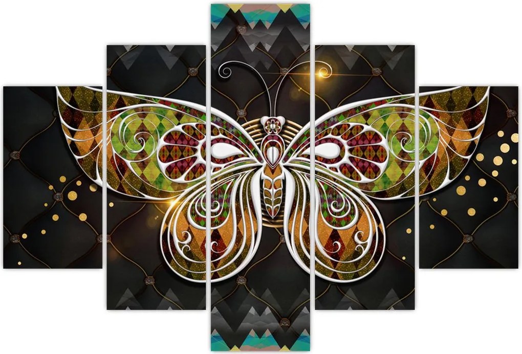 Tablou - Fluture magic (150x105 cm)