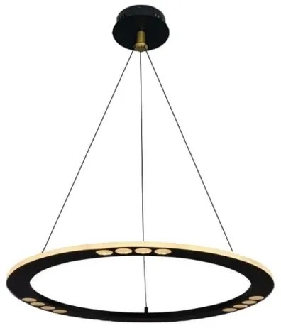 Lustră LED dimabilă pe cablu LED/40W/230V 3000-6500K + telecomandă