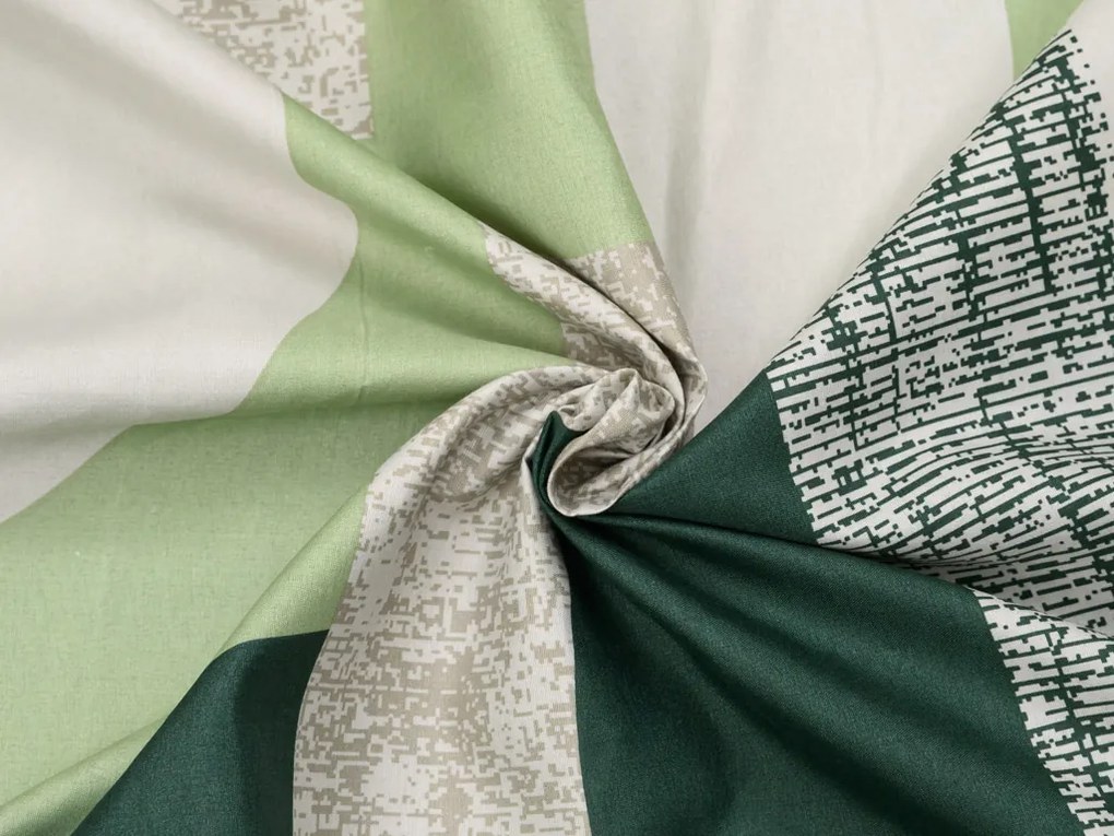 Lenjerie de pat din microfibra GREVERA verde Dimensiune lenjerie de pat: 70 x 80 cm | 140 x 200 cm