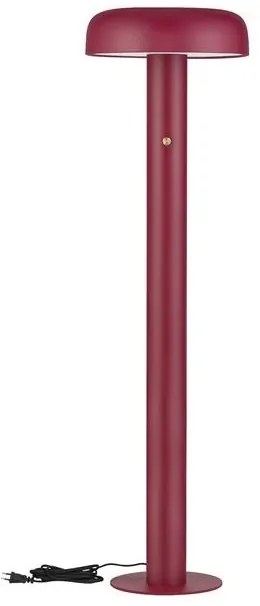 Lampadar LED 2700K NOELIA bordeaux