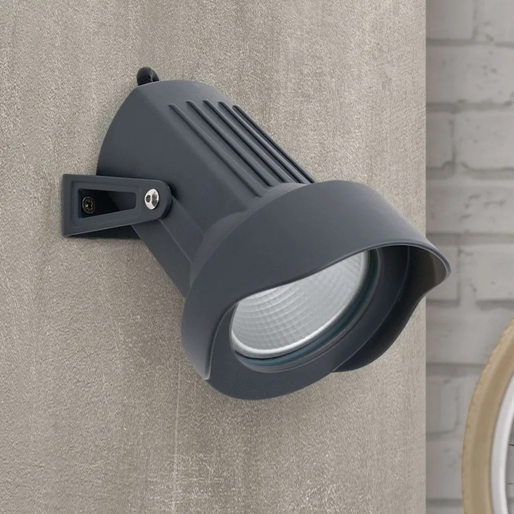 Aplica/Tarus LED iluminat exterior IP65 SPIKE antracit