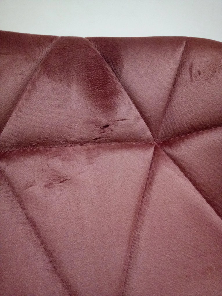 Reducere Fotoliu de birou roz inchis AVOLA VELVET II. calitate