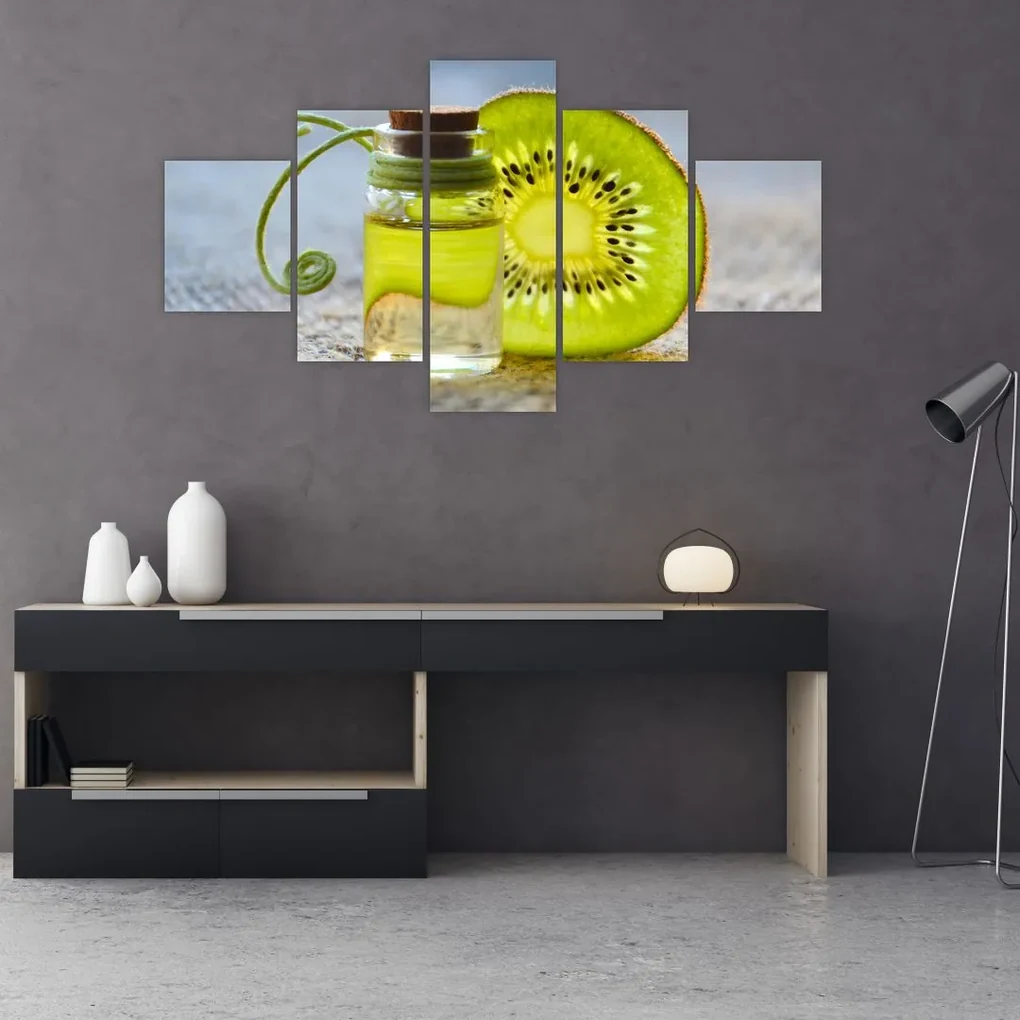 Tablou - detaliu kivi tăiat (125x70 cm), în 40 de alte dimensiuni noi