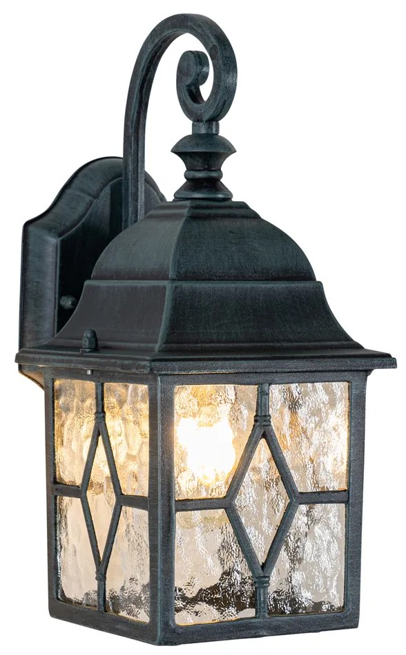 Lămpă de perete exterioară romantică verde închis - Londra