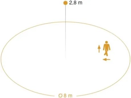 Steinel 056063 - LED Lampă exterior cu senzor RS PRO LED/9,5W/230V IP54