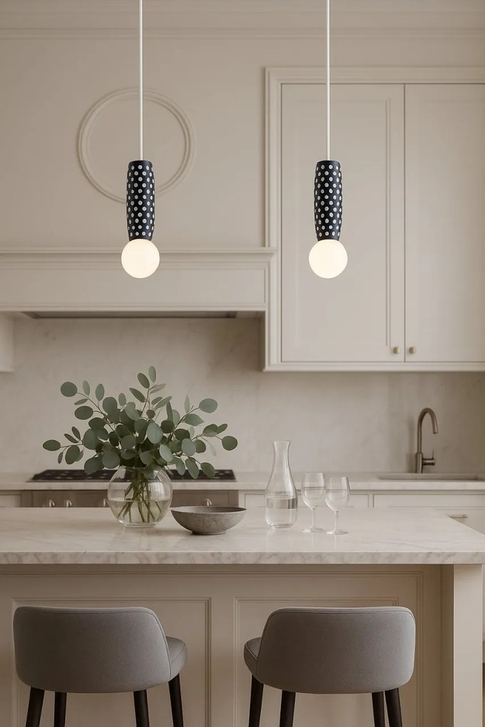 Pendul realizat manual din ceramica IP44 BOLL 8937