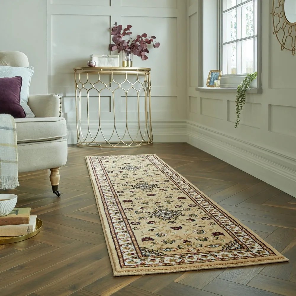 Covor tip traversă bej 60x230 cm Sherborne – Flair Rugs