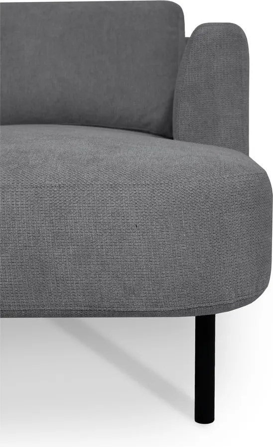 Colțar gri închis (cu colț pe partea stângă /în formă de "U") Hero – Scandic