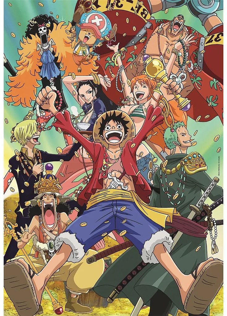 One Piece Treasure Puzzle Clementoni 1000 de piese