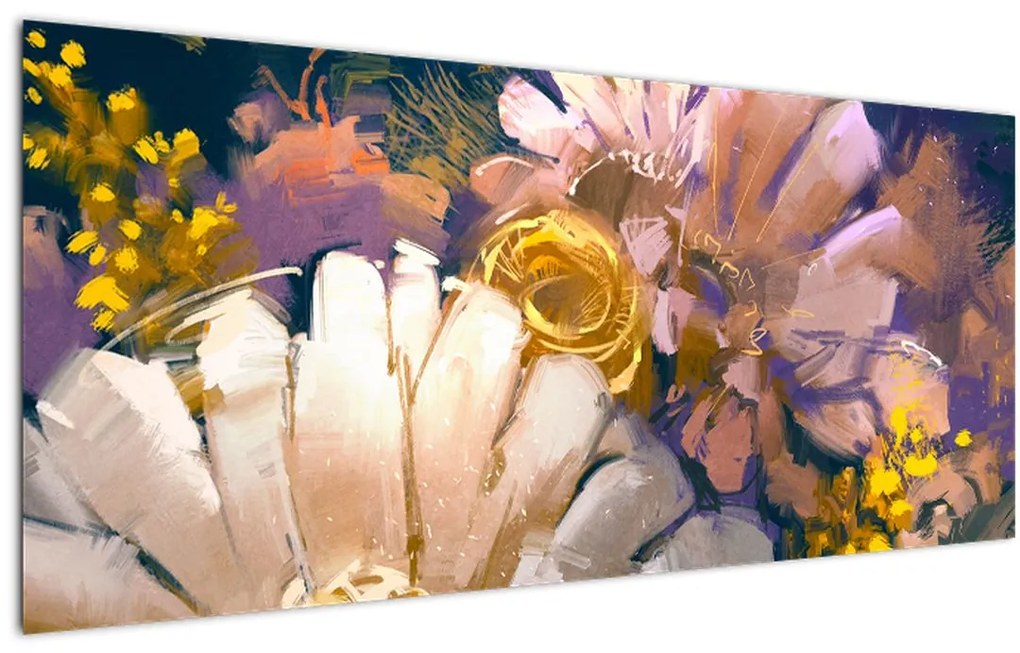 Tablou - Flori (120x50 cm)