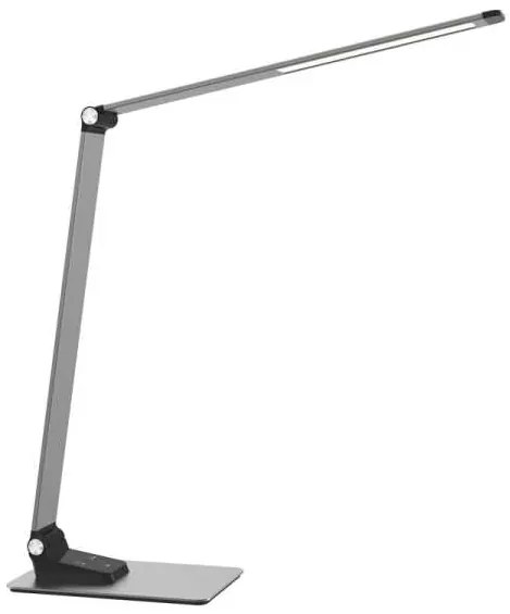 Lampă de masă Platinet ALU 10 W, USB, aluminiu / negru