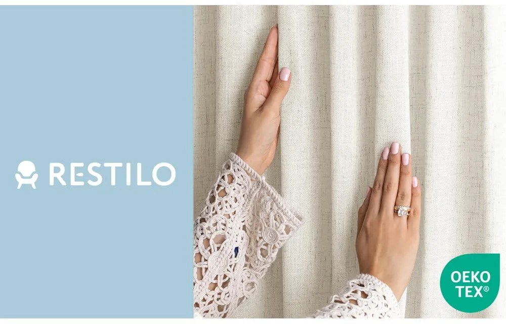 Draperie fildeș 140x250 cm Velari – Restilo