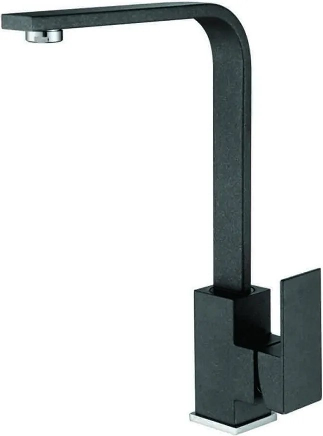 Baterie bucatarie monocomanda Inter Ceramic finisaj gri mat