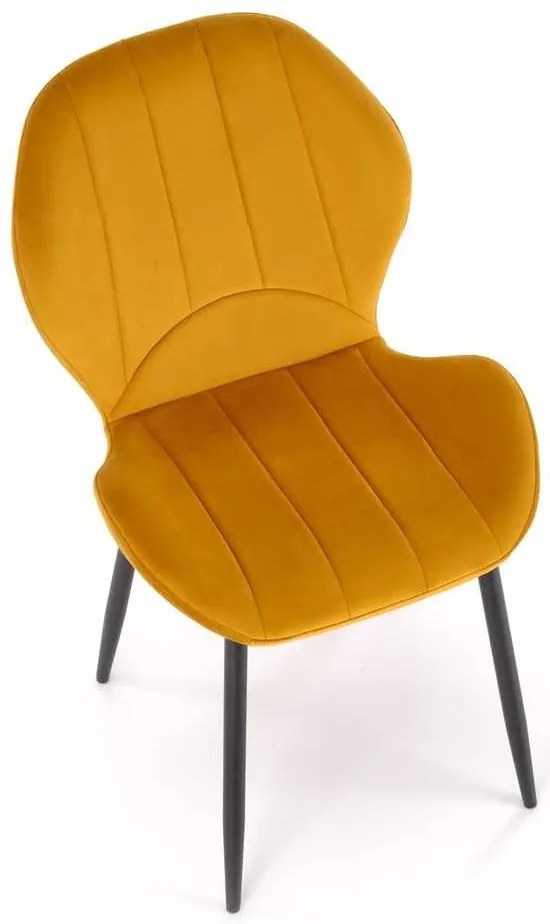 Scaun de bucătărie Vivien, galben