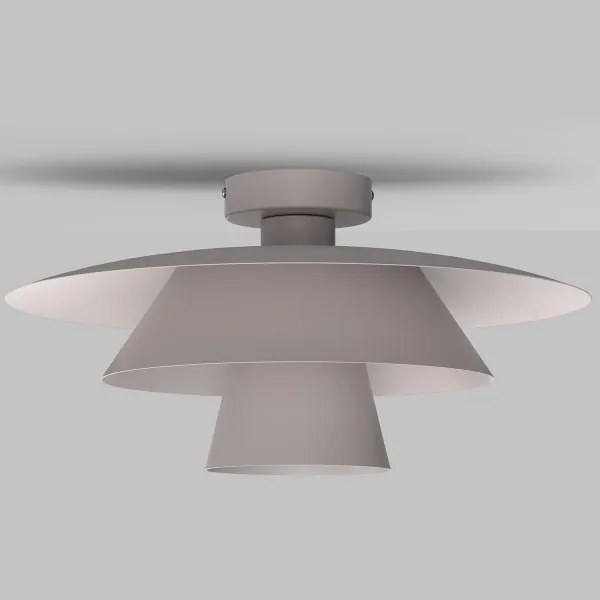 Plafonieră PLATO 1xE27/15W/230V Ø 32 cm crem