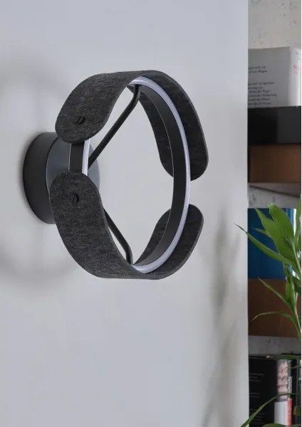 Osram - Aplica LED de perete DECOR CURVE, 20W/230V, gri