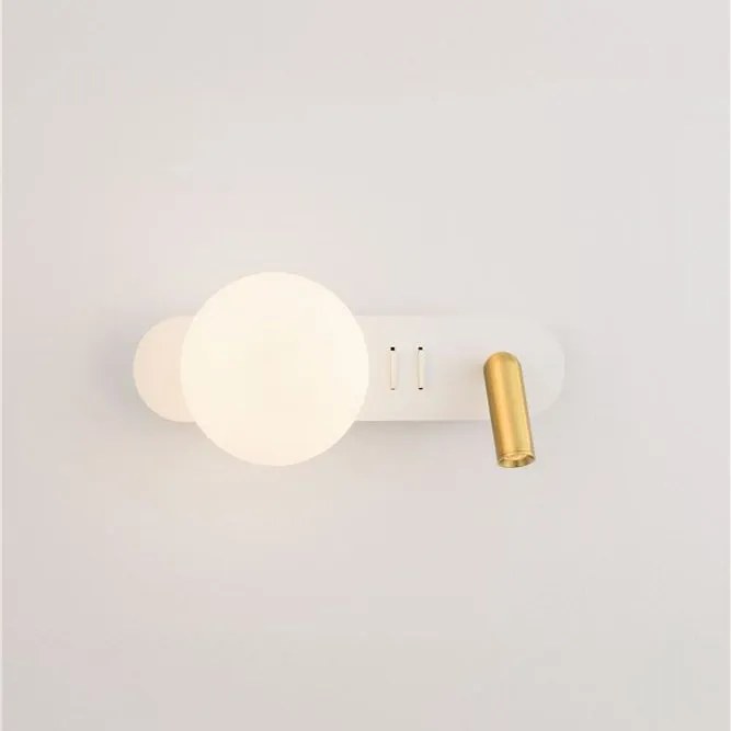 Aplica de perete cu reader LED NOBLE