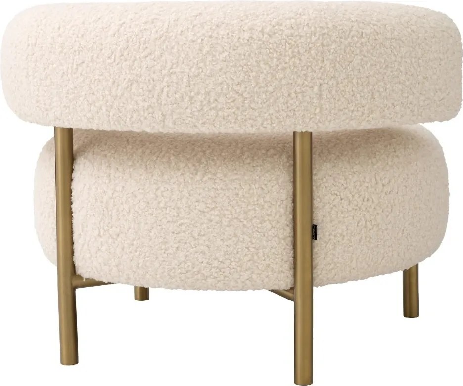 Fotoliu design LUX Thompson, Lyssa Faux shearling