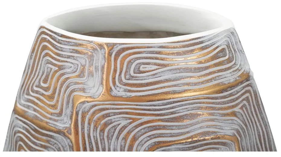 Vază aurie din polirășină (înălțime 59,5 cm) Eclips – Mauro Ferretti
