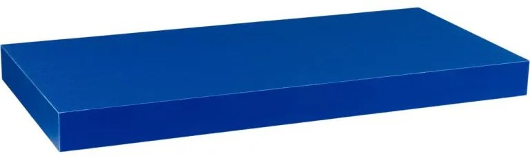Raft de perete stilist Volato, 110 cm, albastru