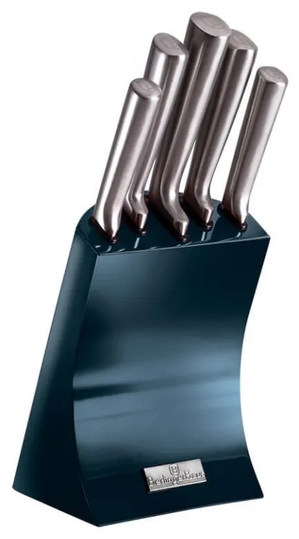 Set cutite otel inoxidabil (6 piese) Aquamarine Metallic Line Berlinger Haus BH 2452