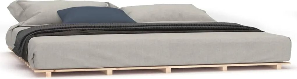 vidaXL Cadru de pat, 160x200 cm, lemn masiv de pin