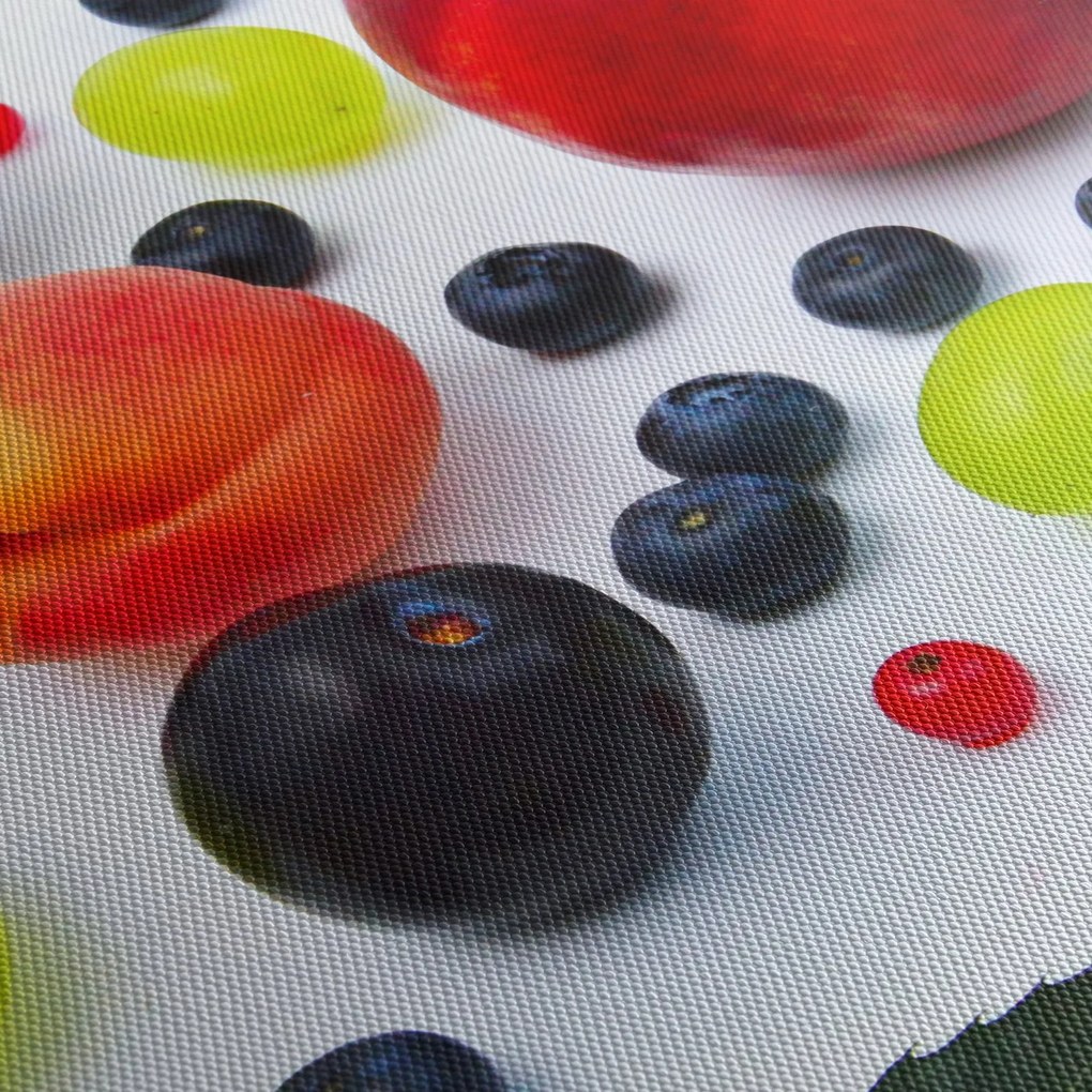 Tablou - fructe cu picături de apă (150x105 cm)