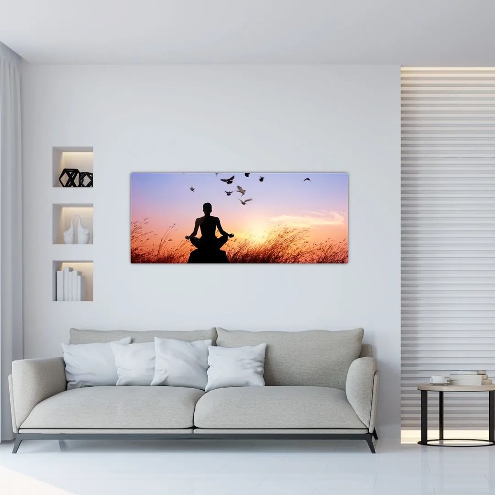 Tablou - Meditații (120x50 cm)