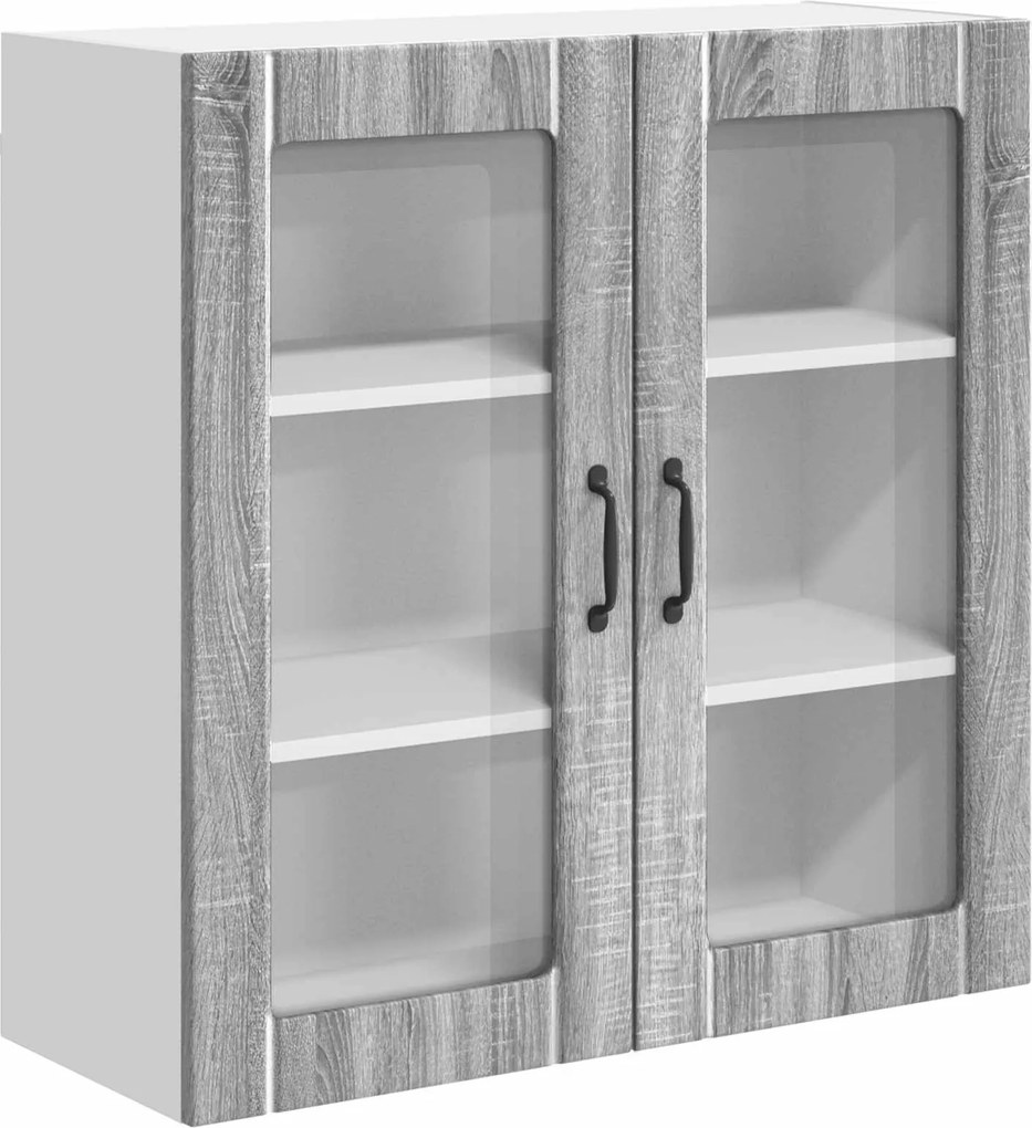 vidaXL Dulap de bucătărie Gri Sonoma 80 x 31 x 80 cm Lemn compozit