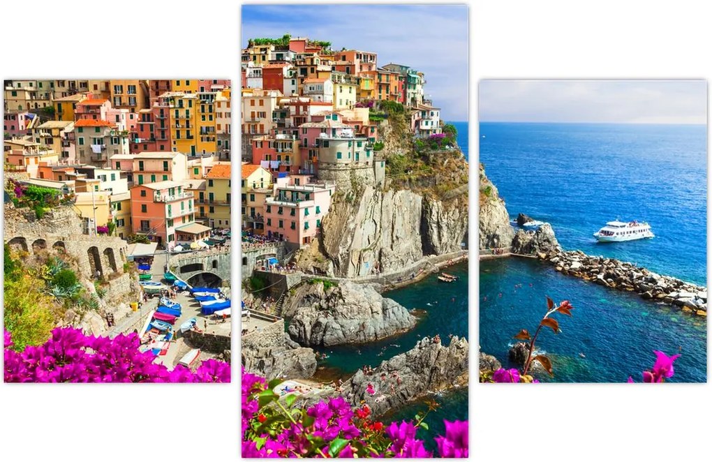 Tablou - Satul italian Manarola (90x60 cm)