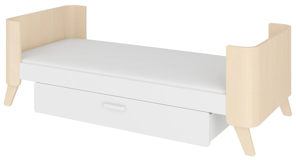 Patut pentru copii cu sertar, HOPPA 70 x 140 cm