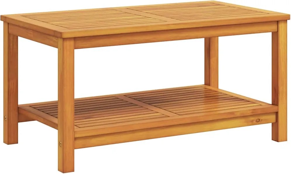 vidaXL Masă laterală Maro 90 x 50 x 45 cm Lemn Solid de Acacia