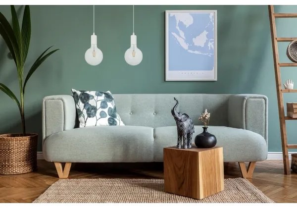 Lustră pe cablu MIROS 2xE27/60W/230V albă