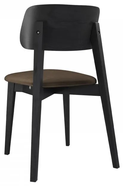Scaun sufragerie KD 63 C (Fag + Negru) . 1103446