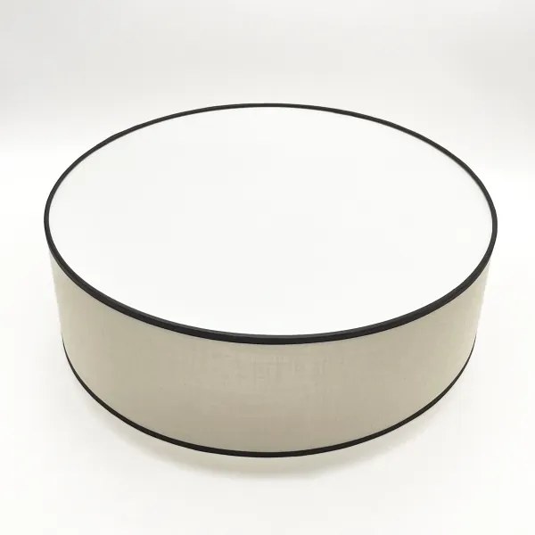 Plafonieră Brilagi BELLADONNA 2xE27/15W/230V d. 40 cm crem/stejar