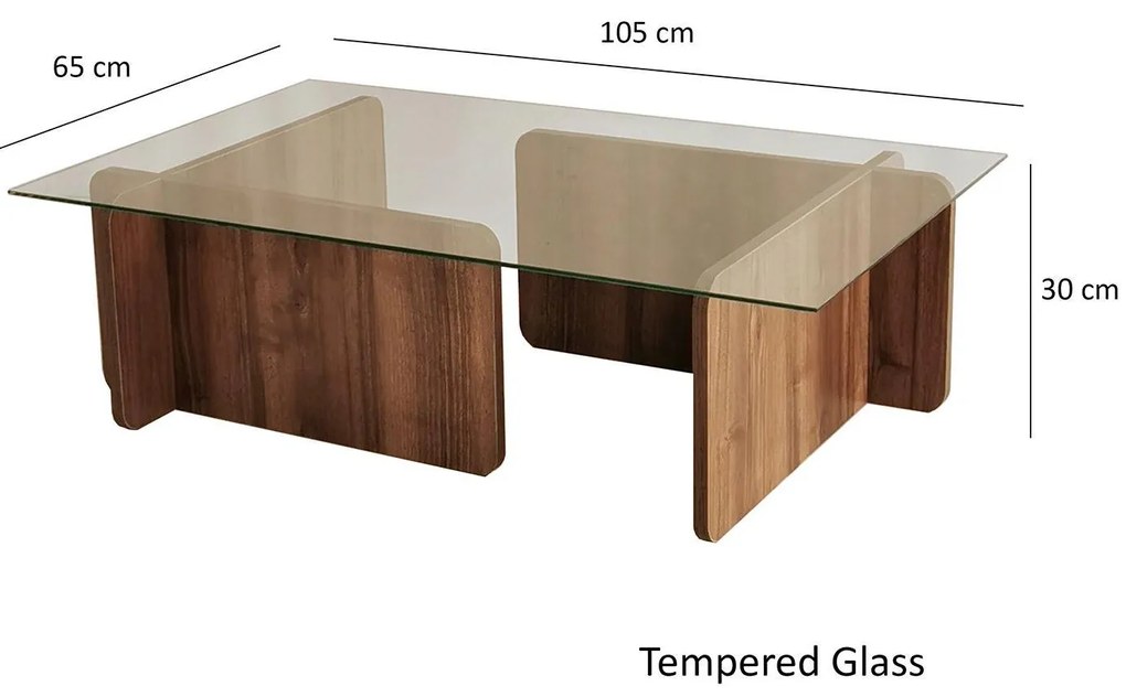 Măsuță de cafea Elizei 2 (nuc). 1089539