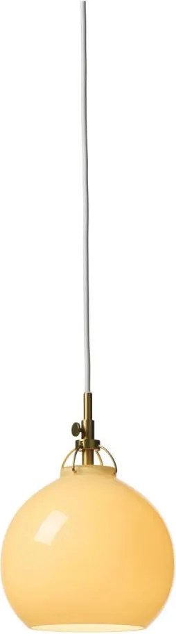 Halo Design 747931 - Pendul pe cablu TOSCANA, 1x G9, 28W, 230V, Ø 18 cm, bej/alamă